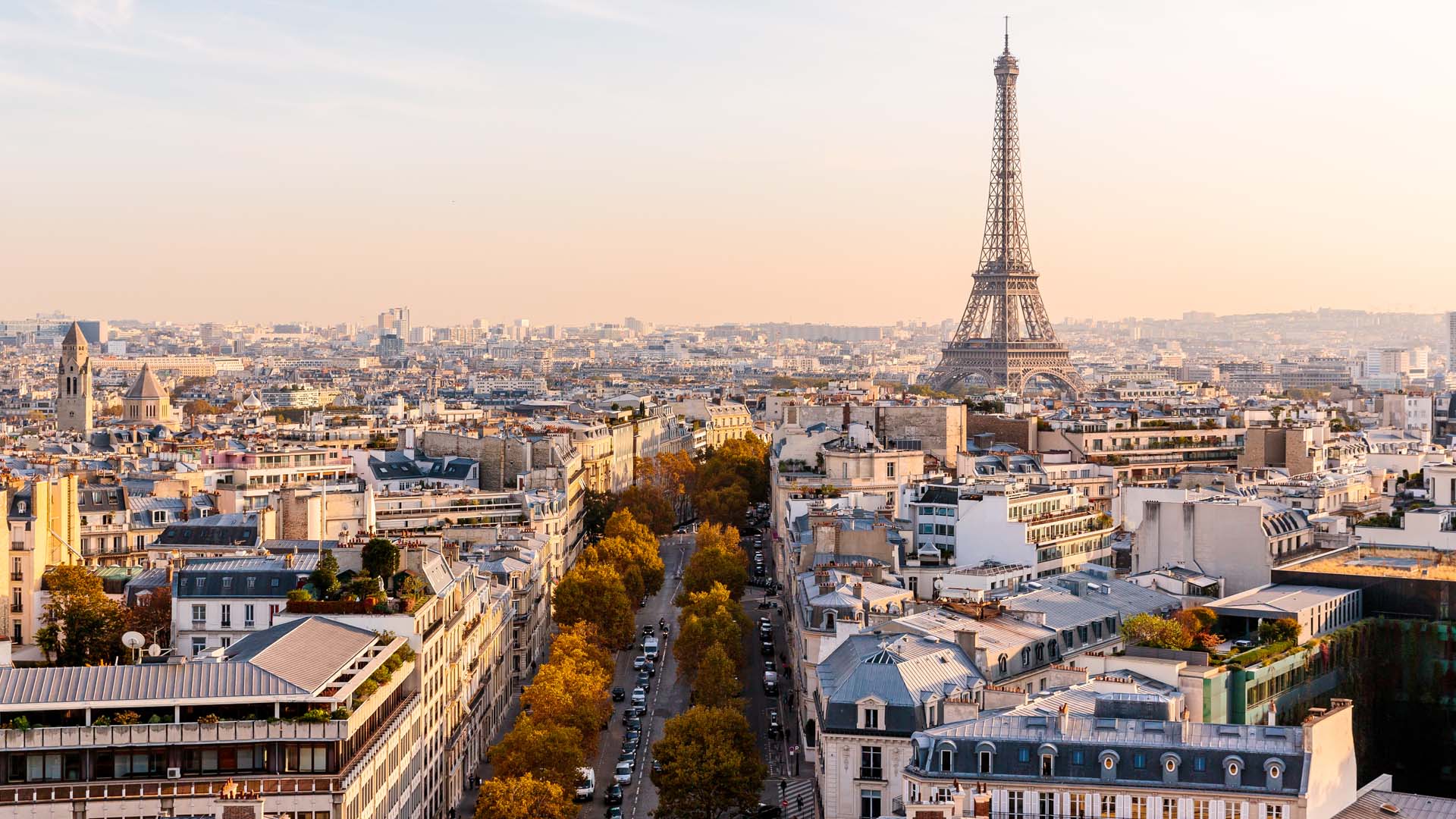 Picture of the skyline of Paris