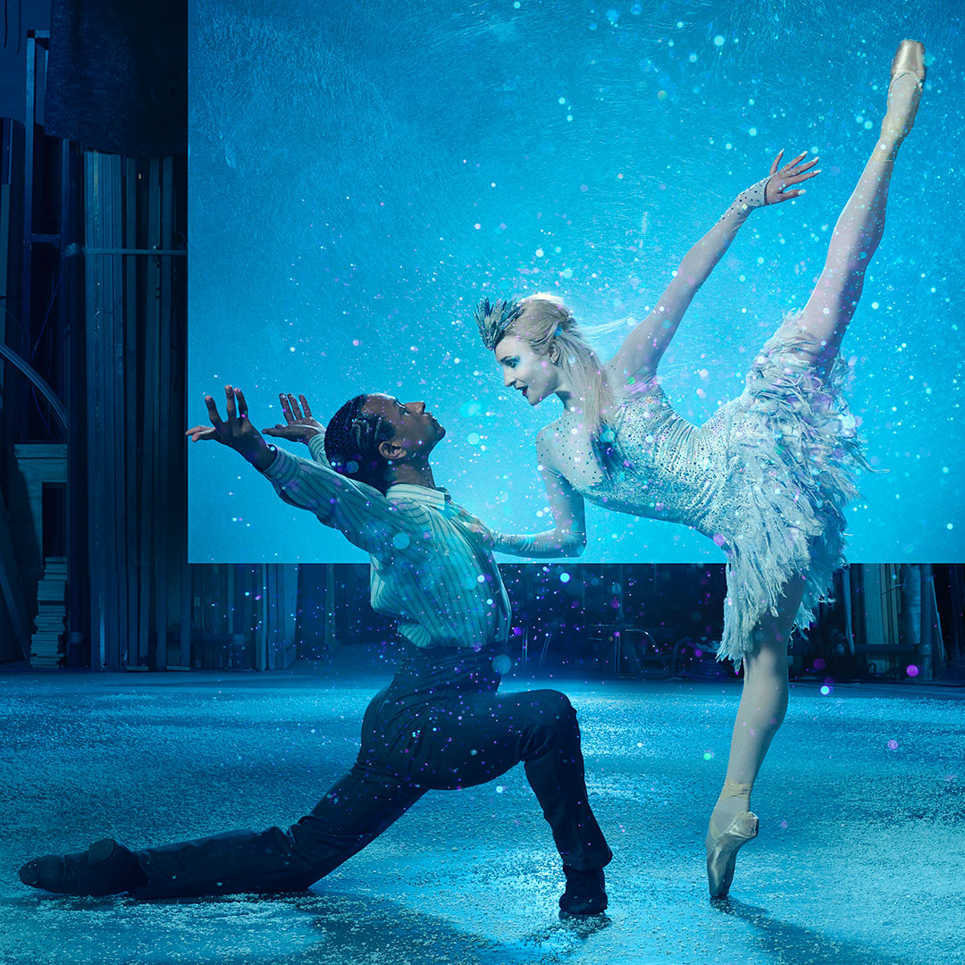 Ballet dancers in Scottish Ballet's performance of Swan Lake