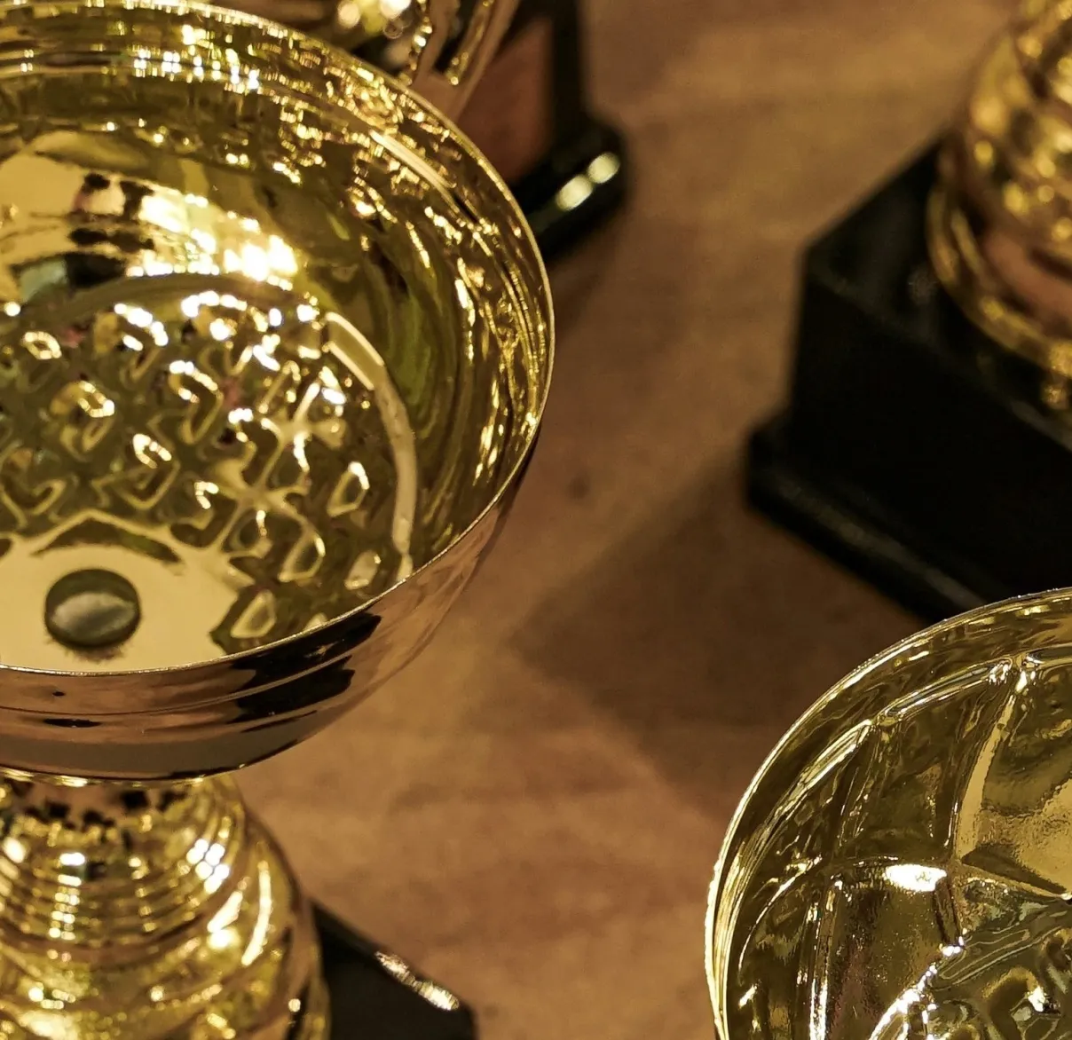 Rathbones staff receiving an award