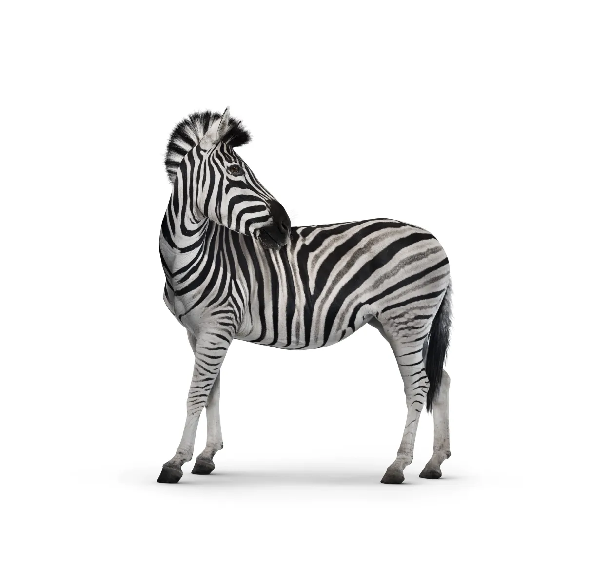 Zebra symbolising clarity and tailored private banking services