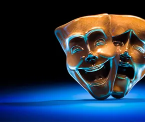 Theater masks
