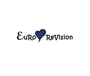 Eurovision logo with text EuroRevision and the EU flag