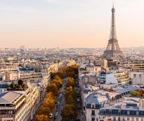 Picture of the skyline of Paris