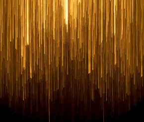 A gold graphic 
