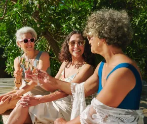 Group of women laughing