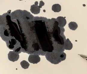 Ink splotch