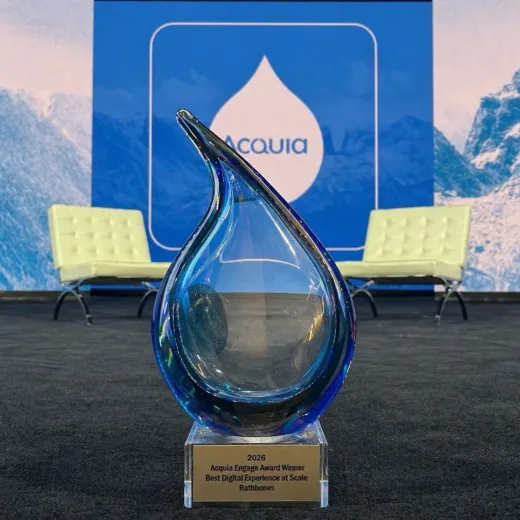 Trophy icon with dark blue background