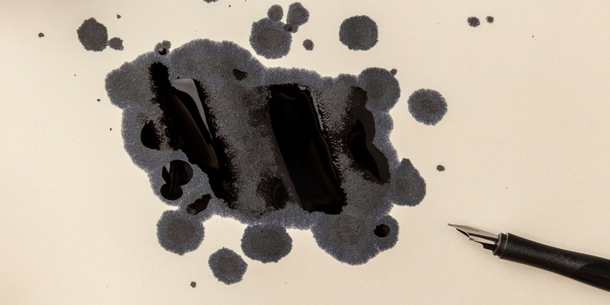 Ink splotch