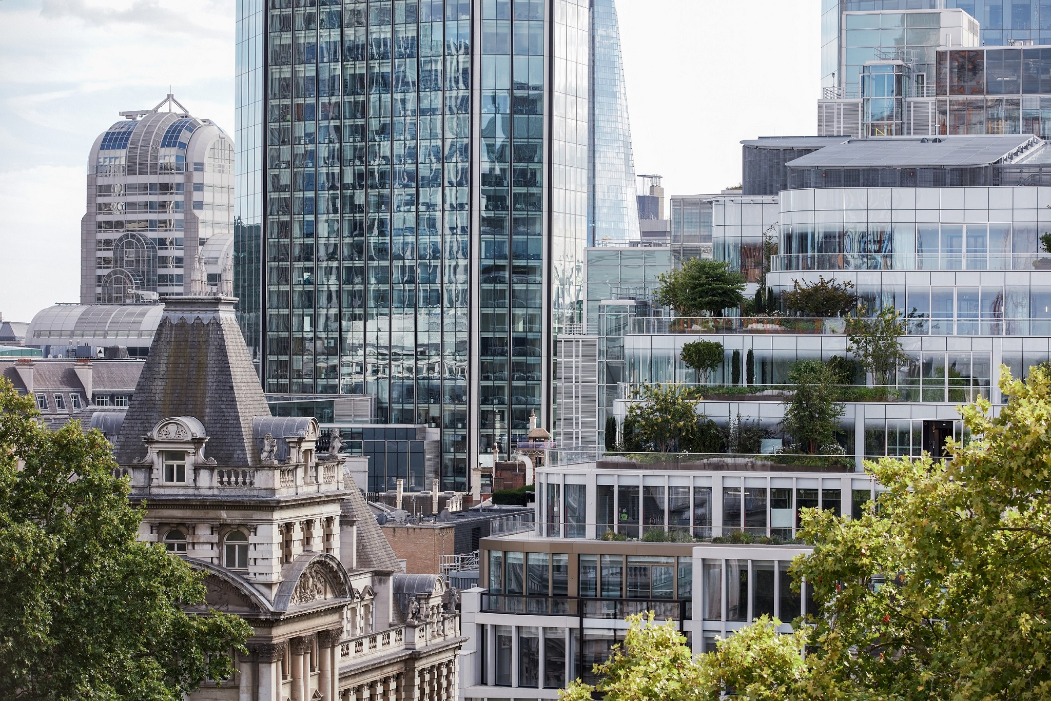 Meeting room with balcony