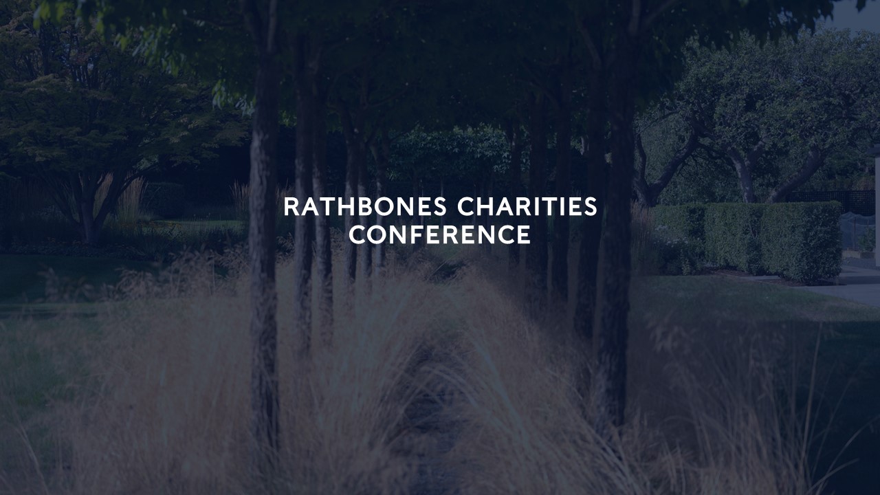 rathbones charities conference title card for video