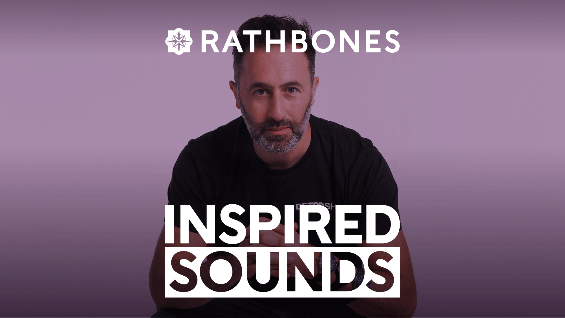 header image for inspired sounds podcast with profile photograph of Guy Blaskey